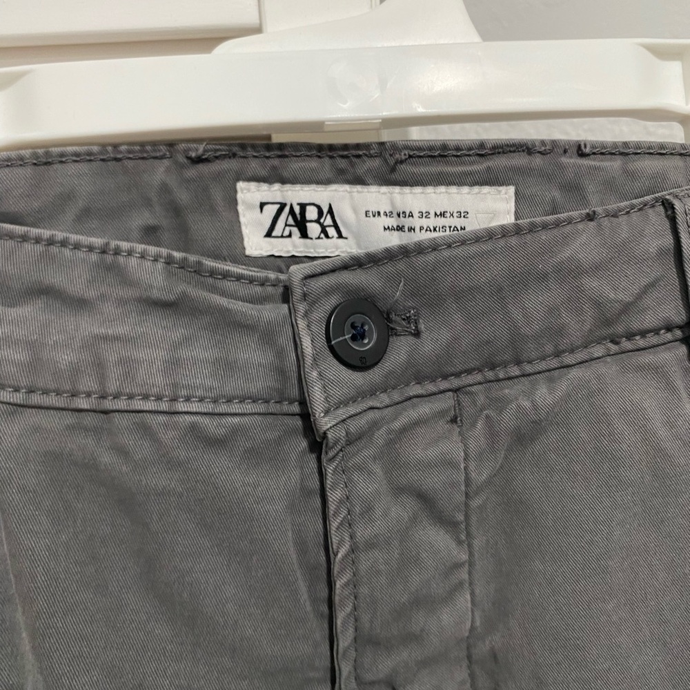 Ara Men's Gray Chinos
